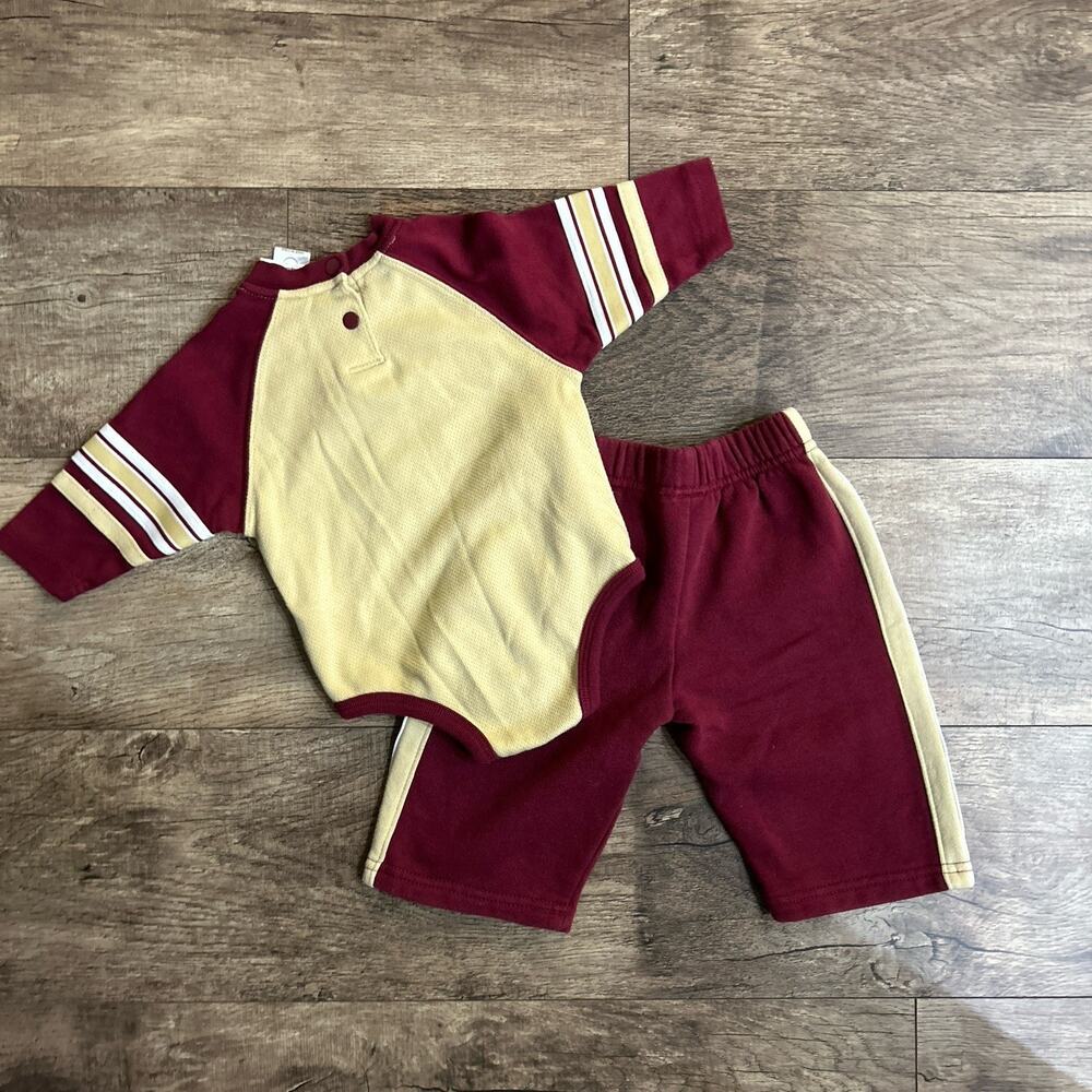 Florida State Seminoles FSU Long Sleeve Bodysuit & Pant Set Infant 6-9 Months - Picture 10 of 11